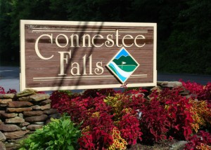 Connestee Falls lake and golf community WNC offering vacation rentals