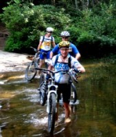 Biking DuPont Forest, where to stay for your vacation
